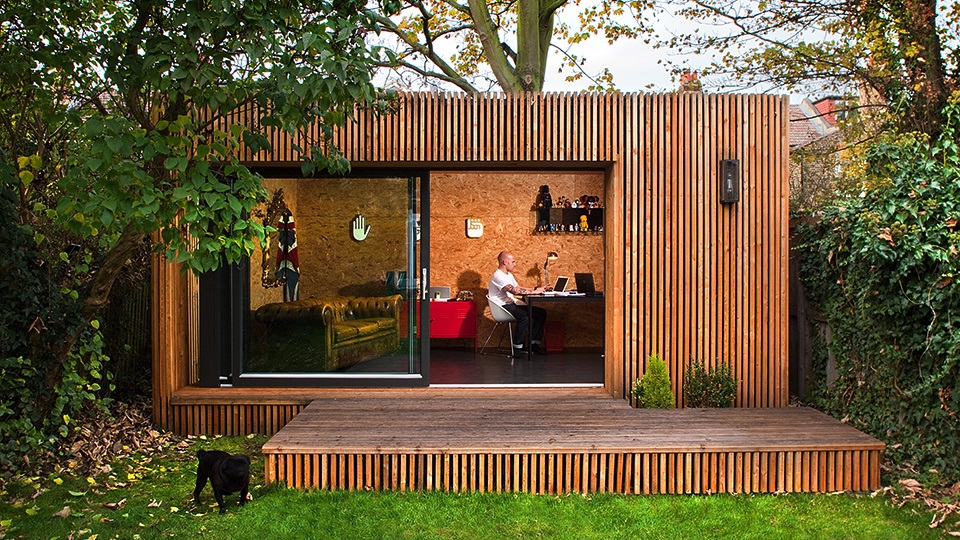 Why consider an outdoor office in your garden?